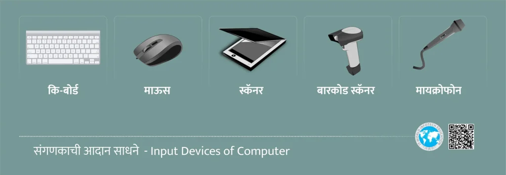Computer Input Devices in Marathi
